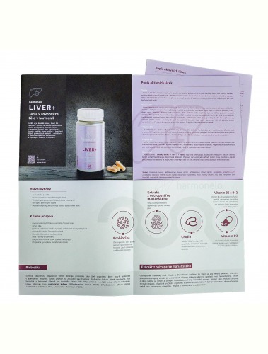 SK Leaflet 10 pcs: Harmonelo Liver+ (Slovak)